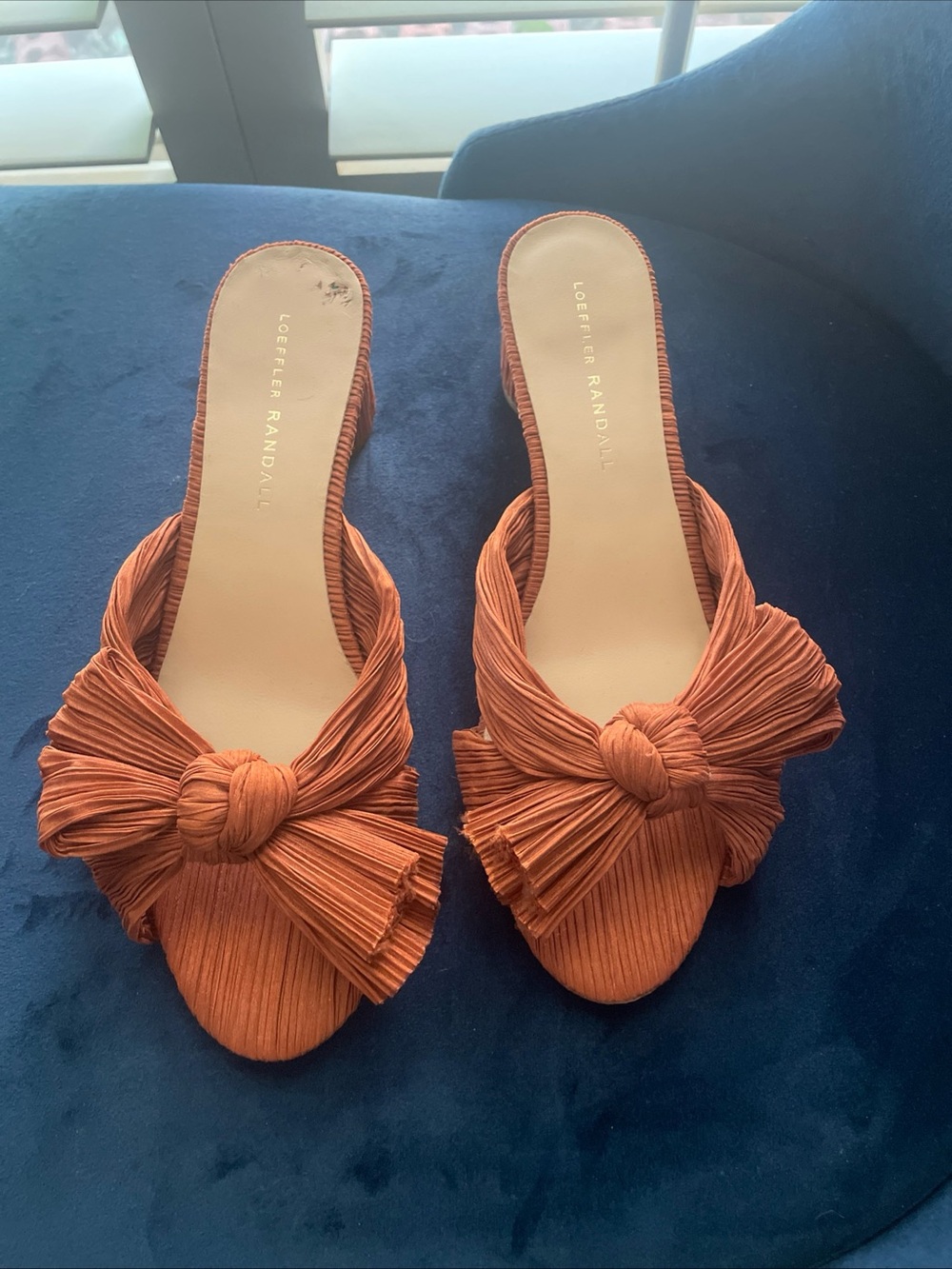 Loeffler Randall Amber Pleated Bow Heels